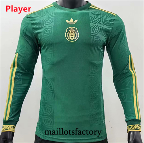 Maillot du Mexique Player Gold Cup 2025/26 Special Manche Longue