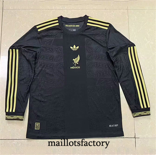 Maillot du Mexique 2025/26 Doré Cup Manche Longue