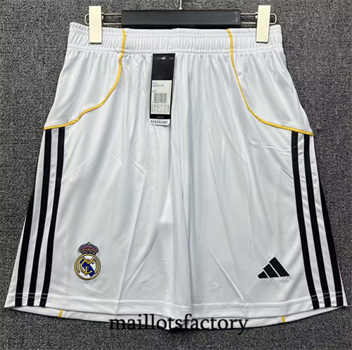 Maillot du Real Madrid Short 2025/26 Domicile