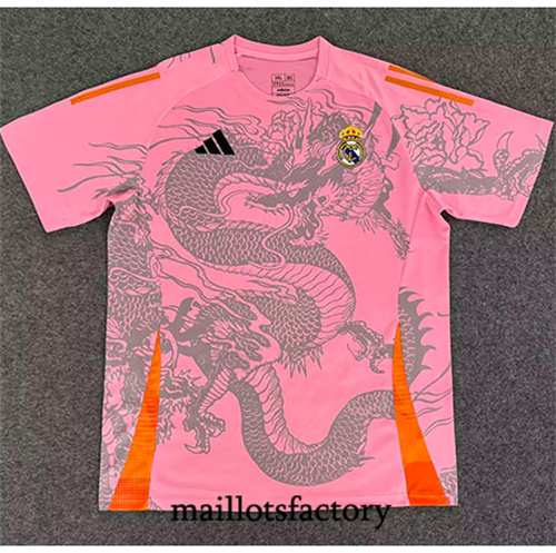 Maillot du Real Madrid Dragon 2025/26 spécial Rose