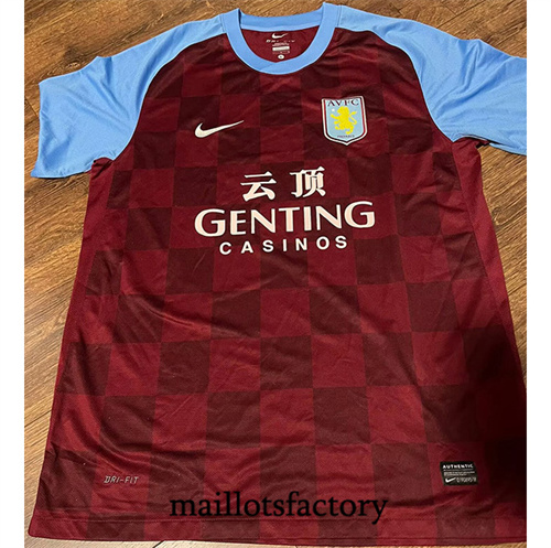 Maillot du Retro Aston Villa 2011-12 Domicile