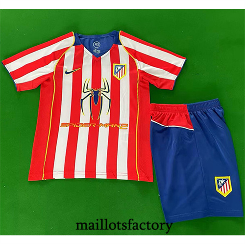 Maillot du Retro Atletico Madrid Enfant 2004-05 Domicile