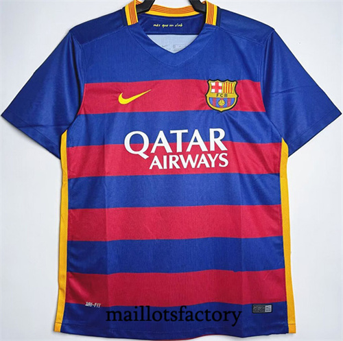 Maillot du Retro Barcelone 2015-16 Domicile
