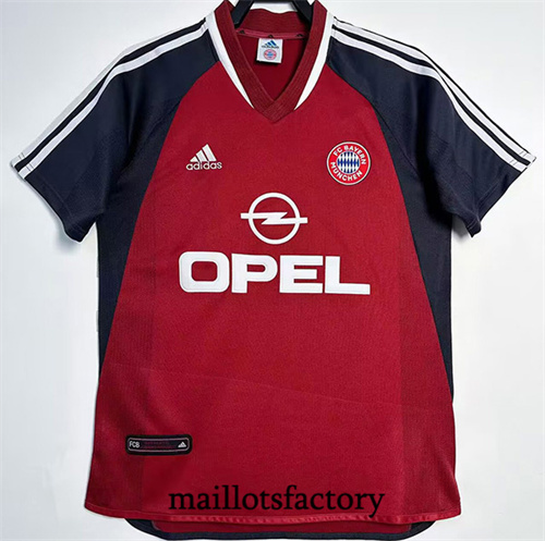 Maillot du Retro Bayern Munich 2001-02 Domicile