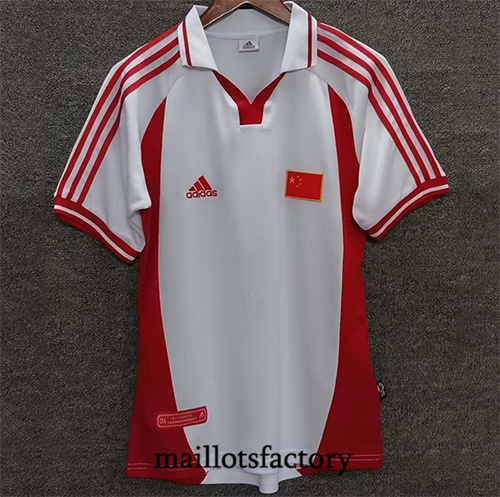 Maillot du Retro Chinese 2001 Blanc