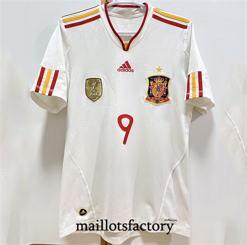Maillot du Retro Espagne 2011-12 Exterieur