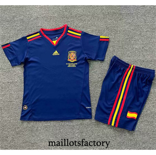 Maillot du Retro Espagne Enfant 2010 Exterieur