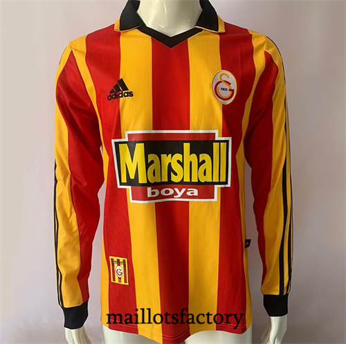 Maillot du Retro Galatasaray 1999-00 Domicile Manche Longue