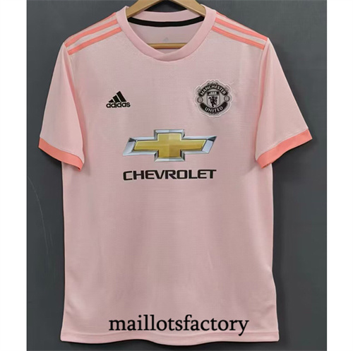 Maillot du Retro Manchester United 2018-19 Exterieur
