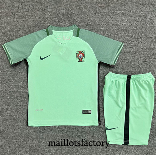 Maillot du Retro Portugal Enfant 2016 Exterieur
