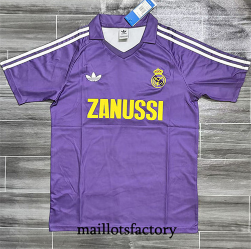 Maillot du Retro Real Madrid 1984-85 Exterieur