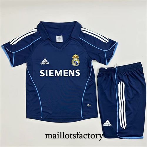 Maillot du Retro Real Madrid Enfant 2005-06 Exterieur