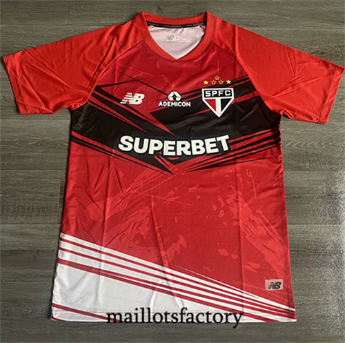 Maillot du Sao Paulo 2025/26 Training Rouge