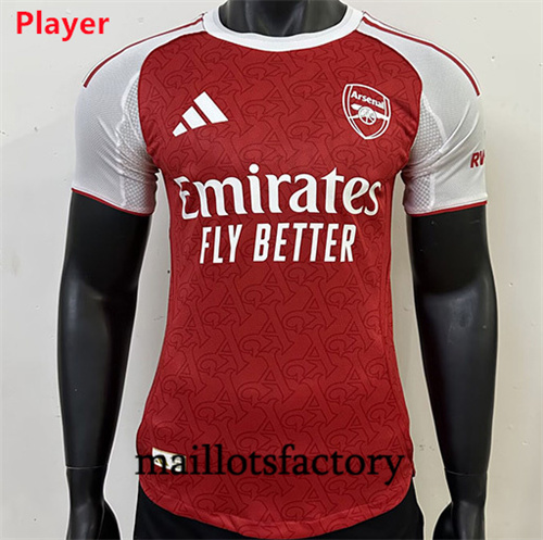 Maillot du Player Arsenal 2025/26 Domicile