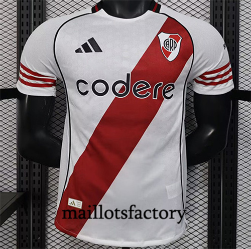Maillot du Player River Plate 2025/26 Domicile