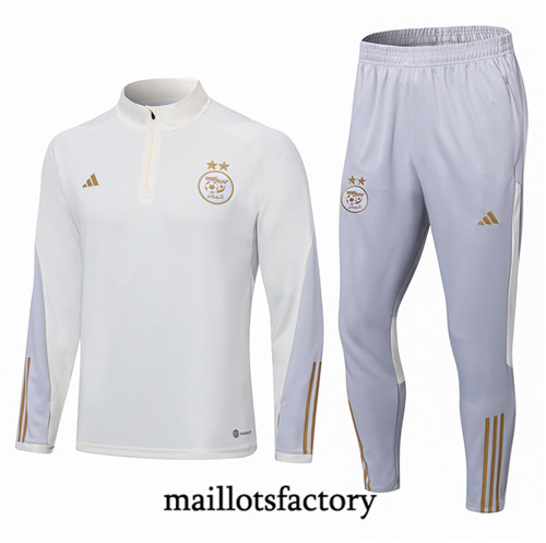 Achat Maillot du Survetement Algérie 2022/23 Blanc fac tory s0568