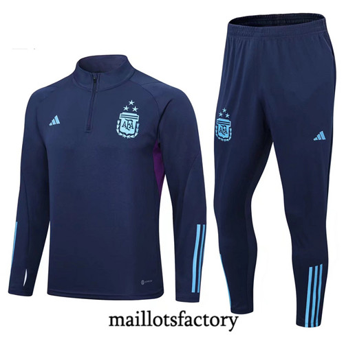 Achat Maillot du Survetement Enfant Argentine 2022/23 Bleu fac tory s0744